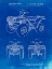 Picture of PP902-FADED BLUEPRINT KAWASAKI PRAIRIE PATENT POSTER
