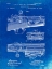 Picture of PP913-FADED BLUEPRINT KRAG JÃRGENSEN REPEATING RIFLE PATENT PRINT