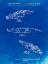 Picture of PP923-FADED BLUEPRINT LEGO CROCODILE POSTER