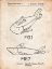 Picture of PP935-VINTAGE PARCHMENT LEGO SHARK PATENT POSTER