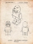 Picture of PP939-VINTAGE PARCHMENT LEGO WALRUS POSTER