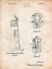 Picture of PP941-VINTAGE PARCHMENT LIGHTHOUSE PATENT POSTER