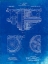 Picture of PP953-FADED BLUEPRINT MECHANICAL GEARING 1912 PATENT POSTER