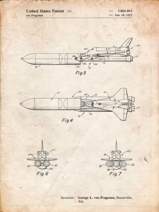 Picture of PP969-VINTAGE PARCHMENT NAIL GUN POSTER