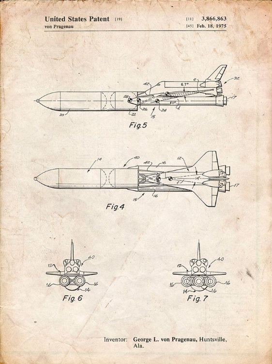 Picture of PP969-VINTAGE PARCHMENT NAIL GUN POSTER