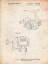 Picture of PP973-VINTAGE PARCHMENT OPEN FACE SPINNING FISHING REEL PATENT POSTER