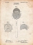Picture of PP975-VINTAGE PARCHMENT OPHTHALMOSCOPE PATENT POSTER