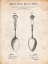 Picture of PP977-VINTAGE PARCHMENT OSIRIS STERLING FLATWARE SPOON PATENT POSTER