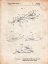 Picture of PP983-VINTAGE PARCHMENT PAPER AIRPLANE PATENT POSTER