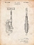 Picture of PP986-VINTAGE PARCHMENT PIPE CUTTING TOOL PATENT POSTER