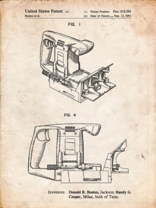 Picture of PP990-VINTAGE PARCHMENT PLATE JOINER POSTER