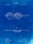 Picture of PP992-FADED BLUEPRINT POCKET TRANSIT COMPASS 1919 PATENT POSTER