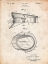 Picture of PP993-VINTAGE PARCHMENT POLICE HAT 1933 PATENT POSTER