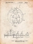 Picture of PP1003-VINTAGE PARCHMENT PUMPKIN PATENT POSTER