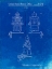 Picture of PP1014-FADED BLUEPRINT ROBERT THE ROBOT 1955 TOY ROBOT PATENT POSTER