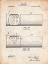 Picture of PP1033-VINTAGE PARCHMENT SHOTGUN SHELL PATENT PRINT