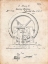 Picture of PP1035-VINTAGE PARCHMENT SINGER SEWING MACHINE PATENT POSTER