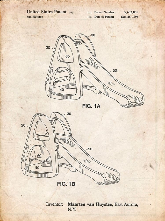 Picture of PP1039-VINTAGE PARCHMENT SLIDE POSTER