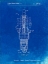 Picture of PP1051-FADED BLUEPRINT SPARK PLUG PATENT POSTER