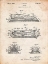 Picture of PP1052-VINTAGE PARCHMENT STAPLER PATENT POSTER