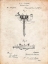 Picture of PP1065-VINTAGE PARCHMENT STENCIL PEN PATENT ART