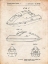 Picture of PP1077-VINTAGE PARCHMENT SUZUKI WAVE RUNNER PATENT POSTER