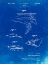 Picture of PP1079-FADED BLUEPRINT SWIM FINS PATENT POSTER