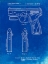 Picture of PP1081-FADED BLUEPRINT T 1000 LASER PISTOL PATENT POSTER