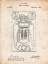 Picture of PP1083-VINTAGE PARCHMENT T. A. EDISON VOTE RECORDER PATENT POSTER