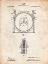 Picture of PP1097-VINTAGE PARCHMENT TESLA TURBINE PATENT POSTER