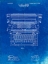 Picture of PP1118-FADED BLUEPRINT UNDERWOOD TYPEWRITER PATENT POSTER