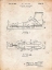 Picture of PP1124-VINTAGE PARCHMENT VINTAGE SKIS PATENT POSTER