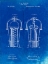 Picture of PP1138-FADED BLUEPRINT WINE COOLER 1893 PATENT POSTER