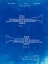 Picture of PP1140-FADED BLUEPRINT YORK TRUMPET 1939 PATENT POSTER