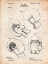 Picture of PP58-VINTAGE PARCHMENT VINTAGE BOXING GLOVE 1898 PATENT POSTER