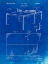 Picture of PP92-FADED BLUEPRINT TABLE TENNIS PATENT POSTER