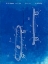 Picture of PP119-FADED BLUEPRINT SETTING TYPE PATENT POSTER