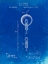 Picture of PP133- FADED BLUEPRINT THOMAS EDISON LIGHT BULB POSTER