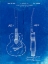 Picture of PP138- FADED BLUEPRINT GRETSCH 6022 RANCHER GUITAR PATENT POSTER