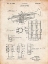 Picture of PP141- VINTAGE PARCHMENT SELMER 1939 TRUMPET PATENT POSTER