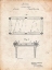 Picture of PP149- VINTAGE PARCHMENT POOL TABLE PATENT POSTER