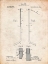 Picture of PP157- VINTAGE PARCHMENT HOCKEY STICK 1915 POSTER