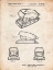 Picture of PP164- VINTAGE PARCHMENT MINI STAPLER PATENT POSTER