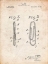 Picture of PP165- VINTAGE PARCHMENT PAPER CLIP PATENT POSTER
