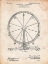 Picture of PP167- VINTAGE PARCHMENT FERRIS WHEEL POSTER