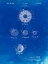 Picture of PP168- FADED BLUEPRINT GOLF BALL UNIFORMITY PATENT POSTER