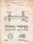 Picture of PP185- VINTAGE PARCHMENT BEER TAP PATENT POSTER