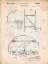 Picture of PP196- VINTAGE PARCHMENT ALBACH BASKETBALL GOAL PATENT POSTER
