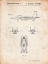 Picture of PP202- VINTAGE PARCHMENT STARSCREAM TRANSFORMER PATENT POSTER