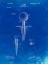 Picture of PP237-FADED BLUEPRINT VINTAGE GOLF TEE 1899 PATENT POSTER